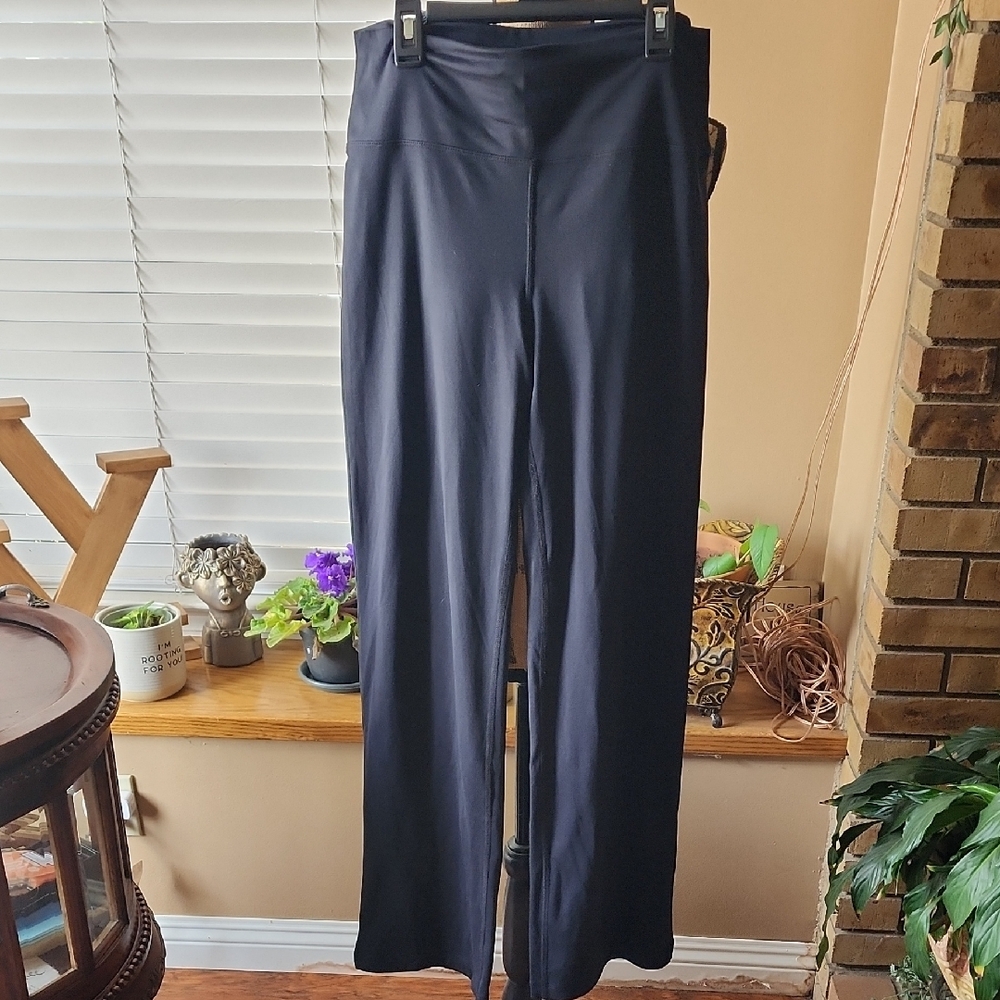 Bally Black Straight Leg Pants with High-Rise Waist